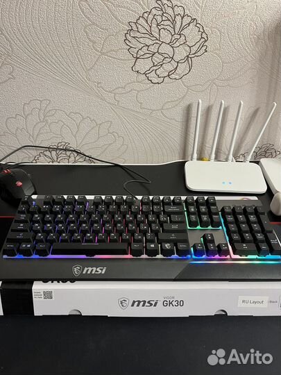 Игровая механическая клавиатура MSI