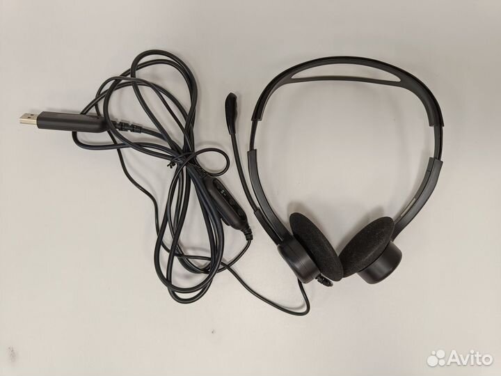 Компьютерная гарнитура Logitech 960 USB Headset