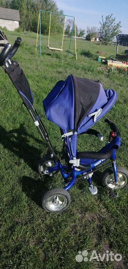 Детский велосипед с ручкой бу