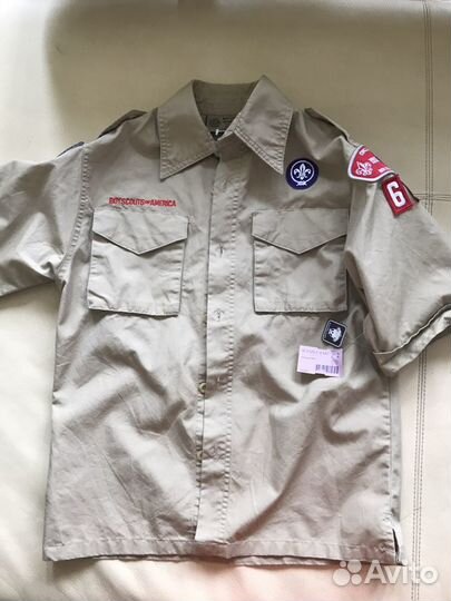 Рубашка для мальчика 140