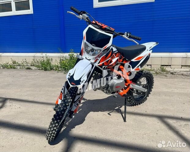 Питбайк Kayo Basic TT140, электростартер