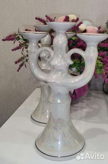 Подсвечники фарфор 2 шт