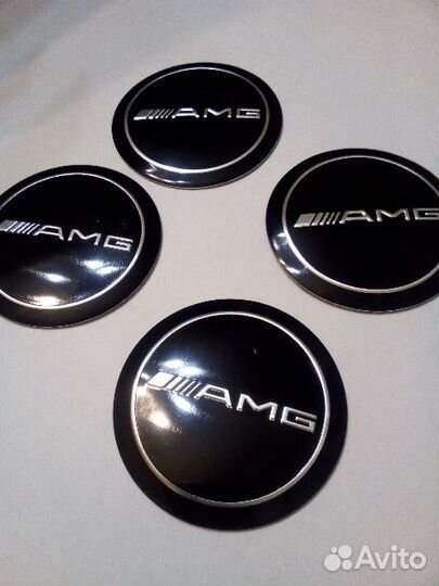 Колпачки заглушки в диски AMG 60мм