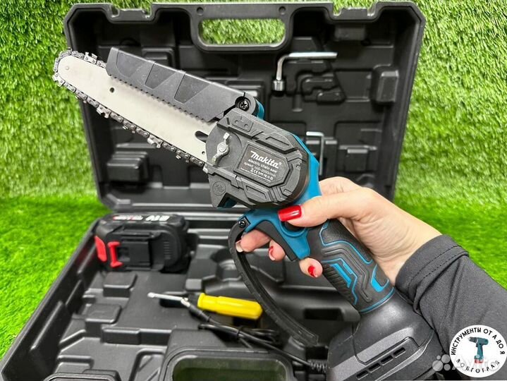 Секатор и цепная пила аккумуляторная макита