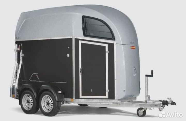 Прицеп-коневозка Boeckmann Duo газовые упоры трапа