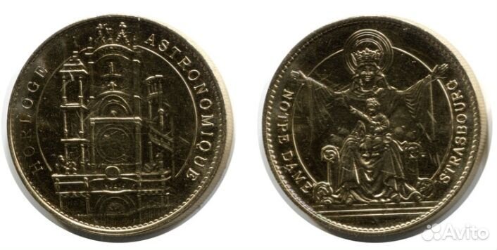 Сувенирные монеты Франция