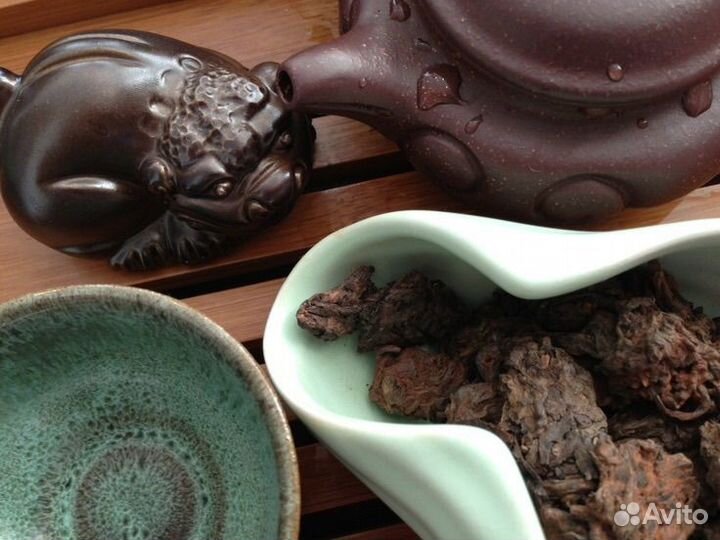 Китайский чай бодрый шен пуэр