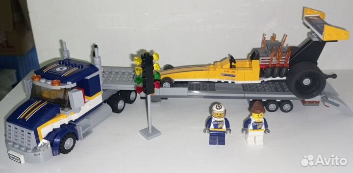 Lego city 60151 Dragster Track