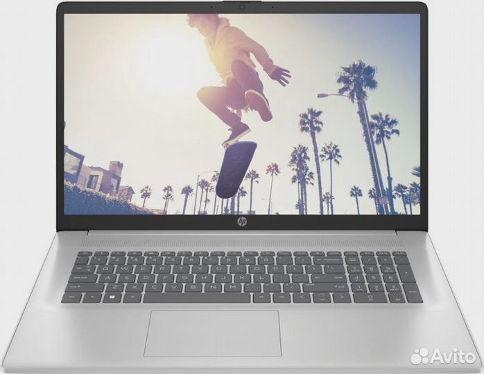 Ноутбук HP 17-cp2172ng 9W1X8EA, 17.3, IPS, AMD Ryz