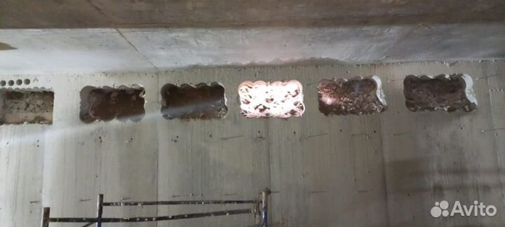 Алмазное бурение сверление отверстий