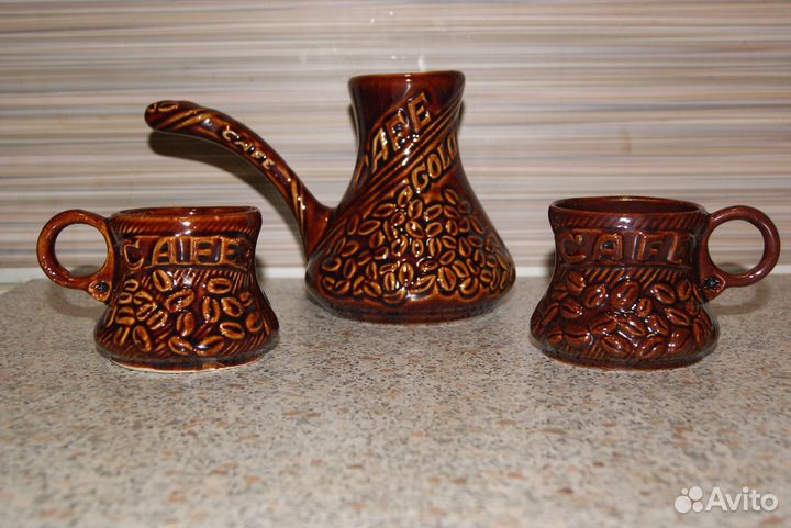 Кофейный набор для двоих. Керамика