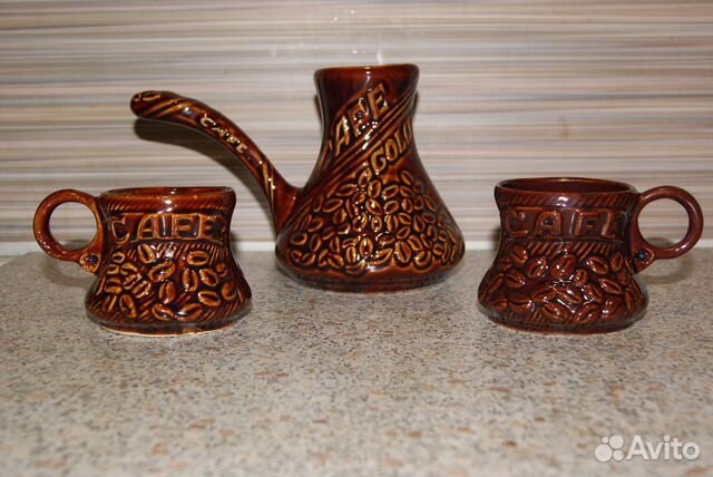 Кофейный набор для двоих. Керамика