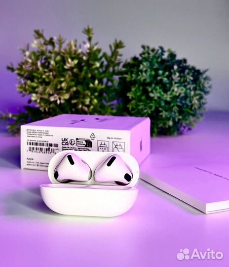 Airpods 4 premium с шумодавом