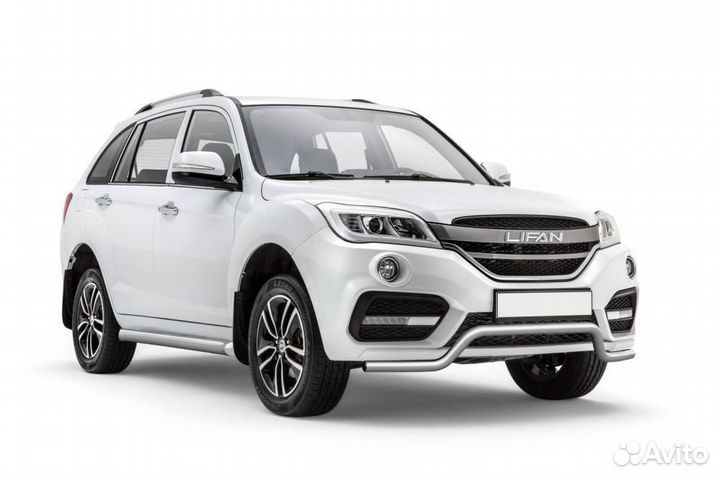 Защита переднего бампера 51 мм «Волна» (нпс) lifan