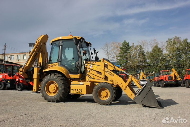 Экскаватор-погрузчик Redstar T17.5/24, 2023