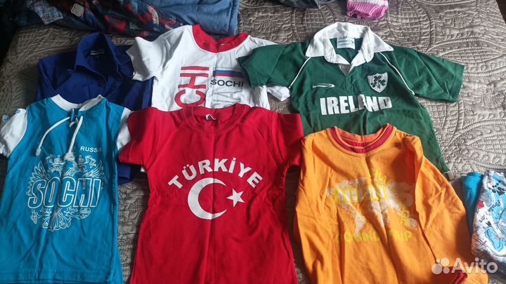 Детские вещи пакетом на мальчика 80 86