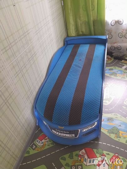 Детская кровать машина бу