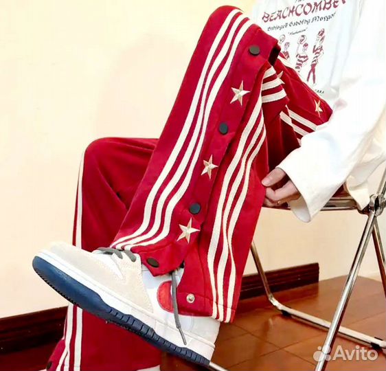 Спортивные штаны унисекс оверсайз