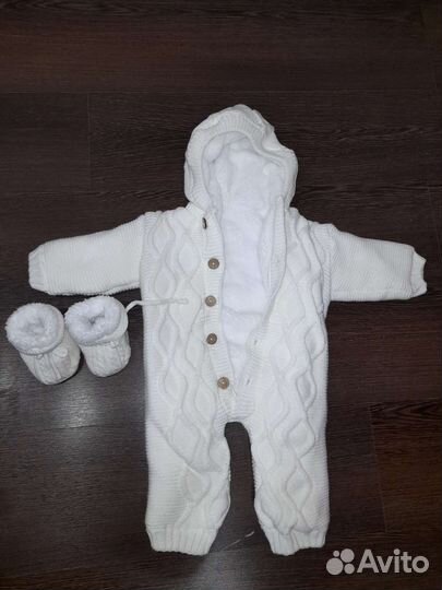 Вязаный комбинезон