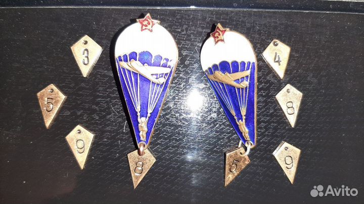 Знак парашютист СССР