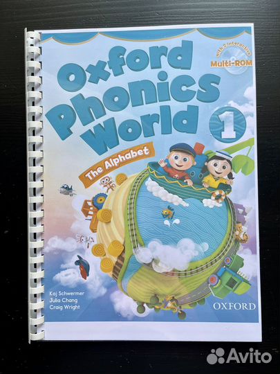 Oxford phonics world все части (учебник + тетрадь)