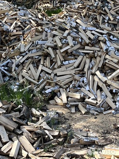 Дрова березовые колотые