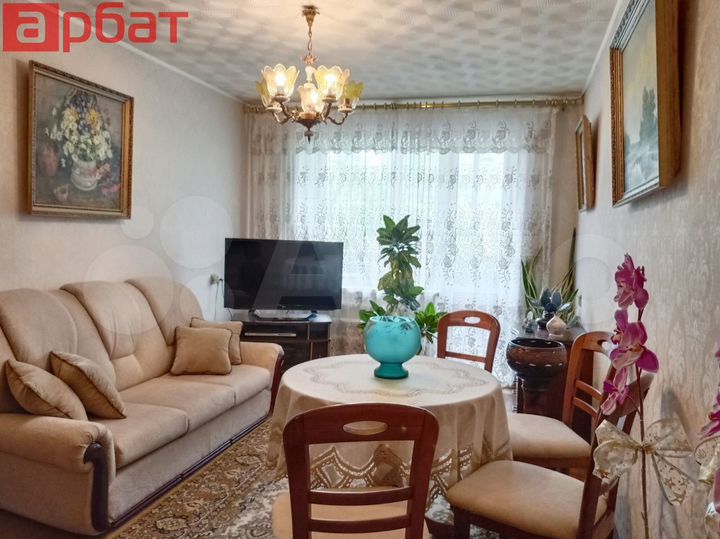 3-к. квартира, 62,7 м², 4/5 эт.