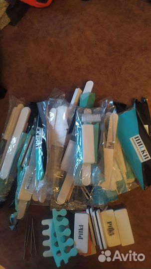 Набор для маникюра и педикюра и релувер,лаки дышащ