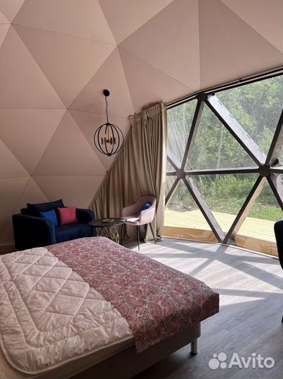 Купольный шатер для кафе, кофейни Диаметр 7 м