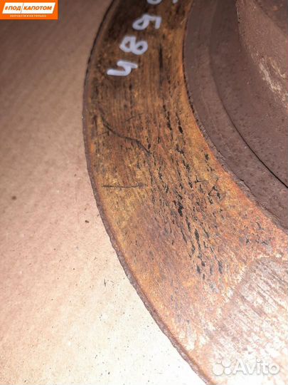 Диск тормозной задний Opel Astra J (2009 - 2012)