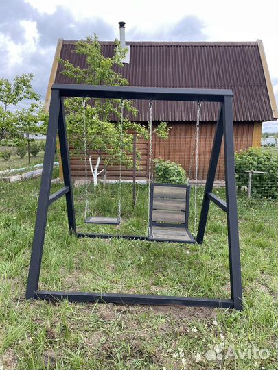 Садовые качели подвесные