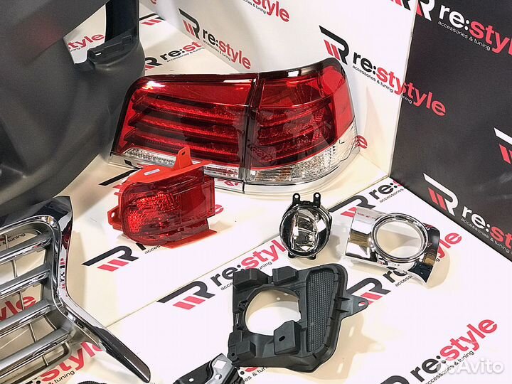 Рестайлинг Lexus LX570 c 07-12г в 12-15г GBT