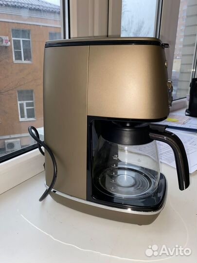 Кофеварка капельная delonghi