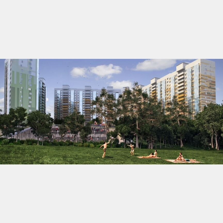 1-к. квартира, 39,6 м², 10/17 эт.