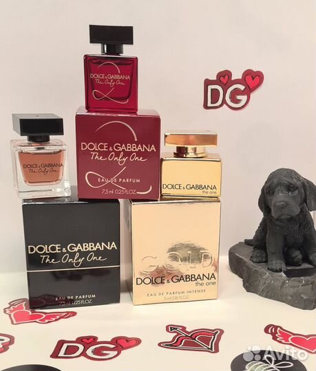 Набор из трех миниатюр ароматов Dolce&Gabbana