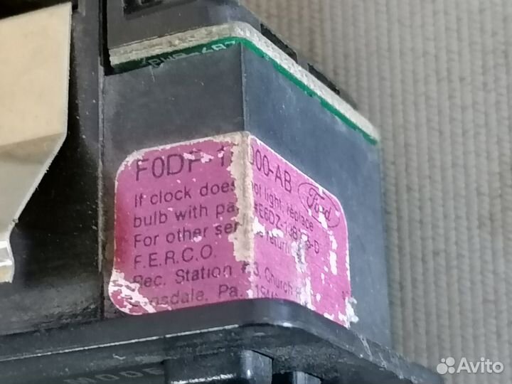 Оригинальные часы Ford Taurus 2 1992-1996