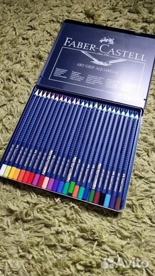 Карандаши акварельные Faber Castell набор 24 шт