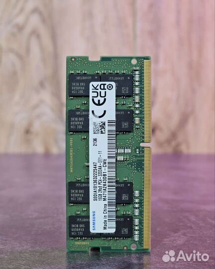 DDR4 Sodimm 16GB Samsung 3200Mhz