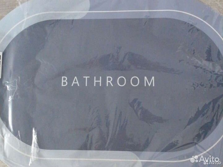 Коврик для ванной и туалета быстросохнущий, новый