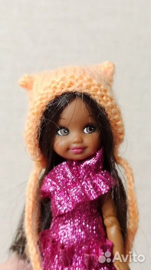 Шапки, котошапки кукольные для Келли Барби
