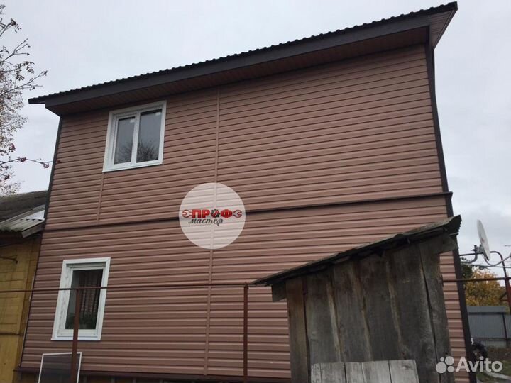 Отделка фасада, сайдинг, панели