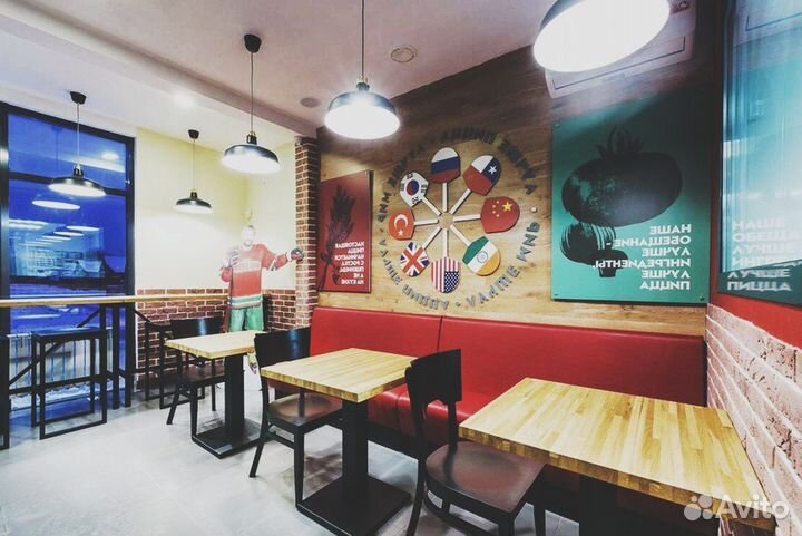 Продаётся готовый бизнес пиццерия 4 вкуса