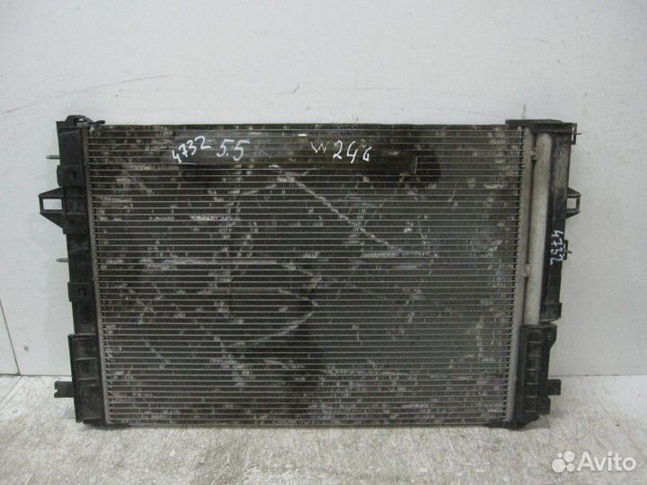 Радиатор двс передний Mercedes-Benz B-Class W246