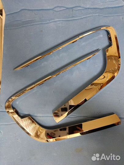 Молдинг бампера X-ray (Иксы) Хром Завод Новый