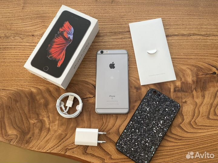 Телефон iPhone 6s plus 16gb space gray рст