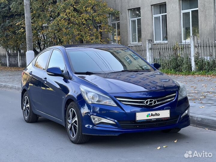 Hyundai Solaris 1.6 AT, 2015, 149 000 км