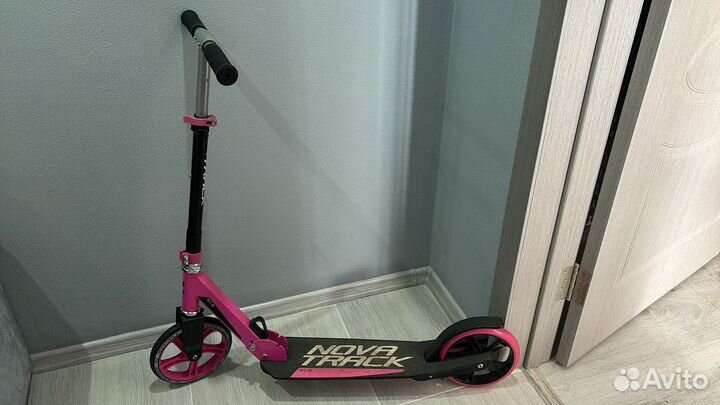 Самокат novatrack polis 200мм