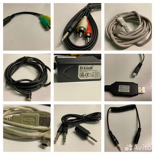Разные кабели, переходники, провода, адаптеры