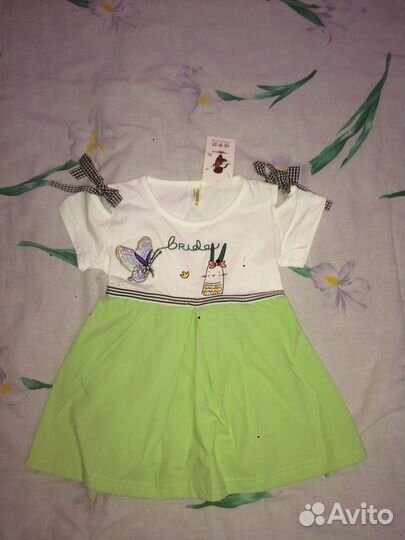 Костюмы, кофточки для девочки 6-12 мес