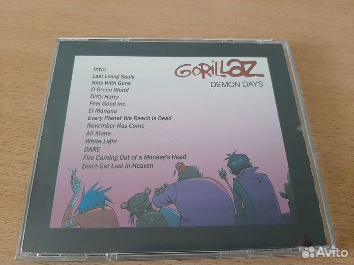 Gorillaz cd диск музыка